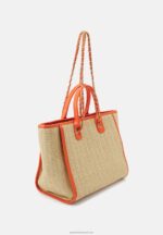 Z62T2460 Women Anna Field Tote Bag Orange - Image 2