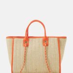 Z62T2460 Women Anna Field Tote Bag Orange