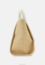 Z62T2463 Women Anna Field Tote Bag Off-White - Image 4