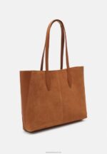 Z62T2464 Women Anna Field Leather Tote Bag Cognac - Image 2
