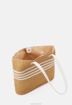 Z62T2466 Women Anna Field Tote Bag White - Image 3
