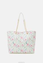 Z62T2475 Women Anna Field Tote Bag White