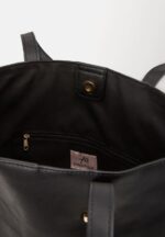 Z62T2480 Women Anna Field Tote Bag Black - Image 4