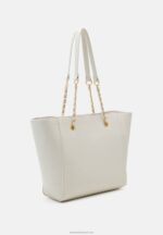 Z62T2481 Women Anna Field Tote Bag Off-White/Pink - Image 2