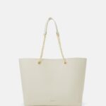 Z62T2482 Women Anna Field Tote Bag Beige