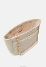 Z62T2485 Women Anna Field Tote Bag Off-White - Image 3