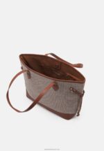 Z62T2486 Women Anna Field Tote Bag Cognac - Image 3
