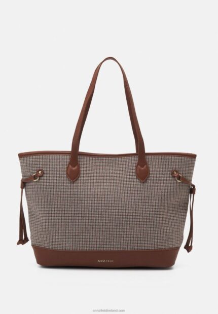 Z62T2486 Women Anna Field Tote Bag Cognac