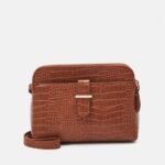 Z62T2497 Women Anna Field Across Body Bag Cognac