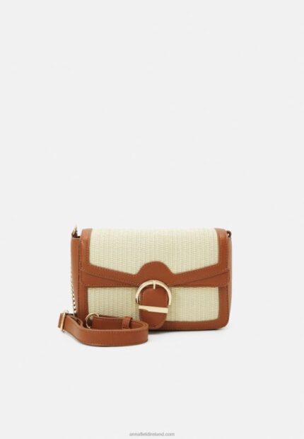 Z62T2498 Women Anna Field Across Body Bag Cognac