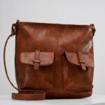 Z62T2502 Women Anna Field Across Body Bag Cognac