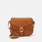 Z62T2504 Women Anna Field Across Body Bag Cognac