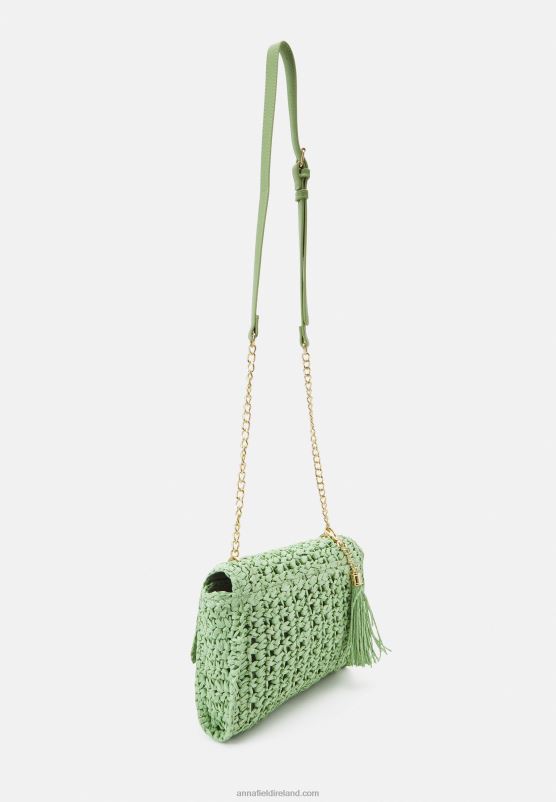 Z62T2510 Women Anna Field Awh-Llsp13605 602 Green Across Body Bag 602 Green - Image 2