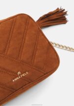 Z62T2511 Women Anna Field Across Body Bag Cognac - Image 4