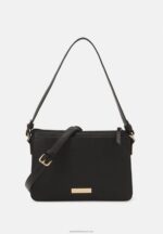 Z62T2512 Women Anna Field Across Body Bag Black