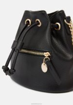 Z62T2519 Women Anna Field Across Body Bag 802 Black - Image 4