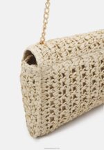 Z62T2523 Women Anna Field Awh-Llsp13605 602 Green Across Body Bag Beige - Image 4