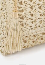 Z62T2523 Women Anna Field Awh-Llsp13605 602 Green Across Body Bag Beige - Image 5