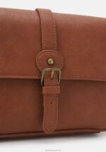 Z62T2530 Women Anna Field Across Body Bag Cognac - Image 4