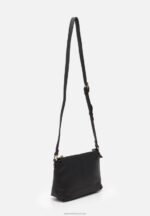 Z62T2538 Women Anna Field Leather Across Body Bag Black - Image 2