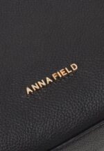 Z62T2538 Women Anna Field Leather Across Body Bag Black - Image 4