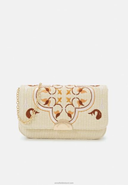 Z62T2546 Women Anna Field Across Body Bag Beige