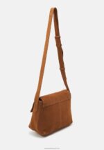 Z62T2554 Women Anna Field Leather Across Body Bag Cognac - Image 2