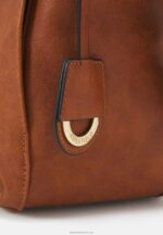 Z62T2558 Women Anna Field Across Body Bag Cognac - Image 4