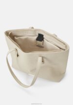 Z62T2564 Women Anna Field Laptop Bag Beige - Image 3