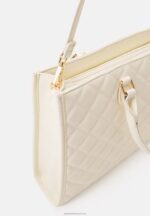 Z62T2573 Women Anna Field Laptop Bag Off-White - Image 4