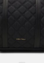 Z62T2629 Women Anna Field Set Weekend Bag Black - Image 6