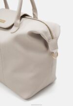 Z62T2634 Women Anna Field Weekend Bag Light Grey - Image 4