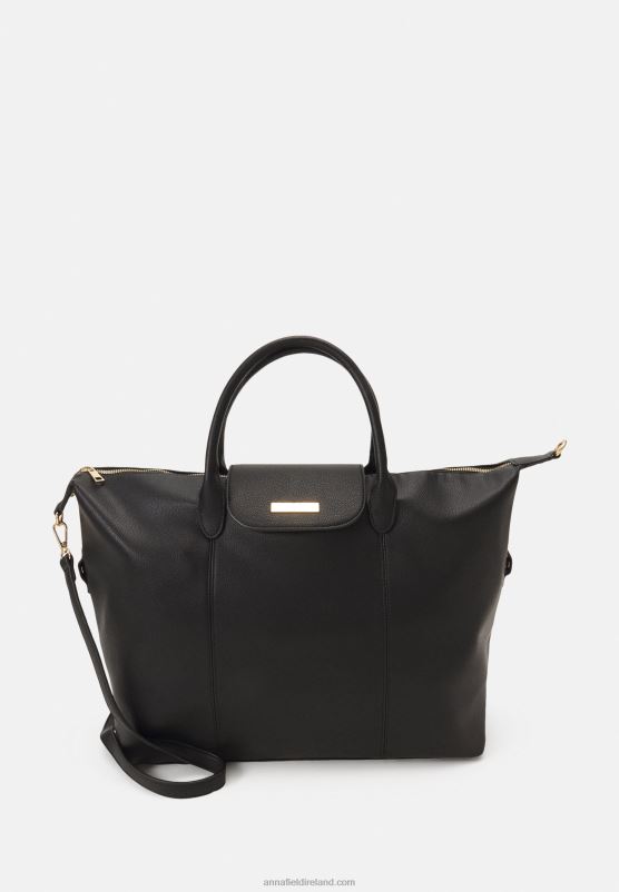 z62t2639_women_anna_field_weekend_bag_black.jpg Z62T2639 Women Anna Field Weekend Bag Black - Image 1