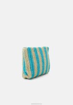 Z62T2646 Women Anna Field Wash Bag Beige/Blue - Image 2