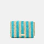 Z62T2646 Women Anna Field Wash Bag Beige/Blue