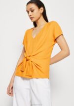 Z62T267 Women Anna Field Blouse Dark Yellow - Image 4
