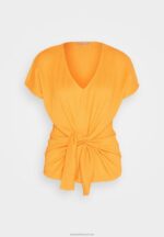Z62T267 Women Anna Field Blouse Dark Yellow - Image 5