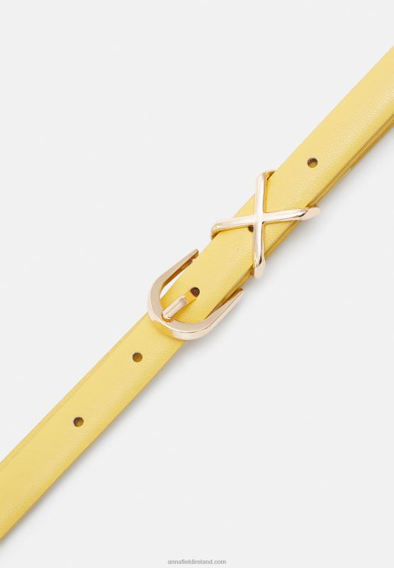 Z62T2750 Women Anna Field 3 Pack Belt Black/Rose Gold-Coloured /Mustard Yellow - Image 3