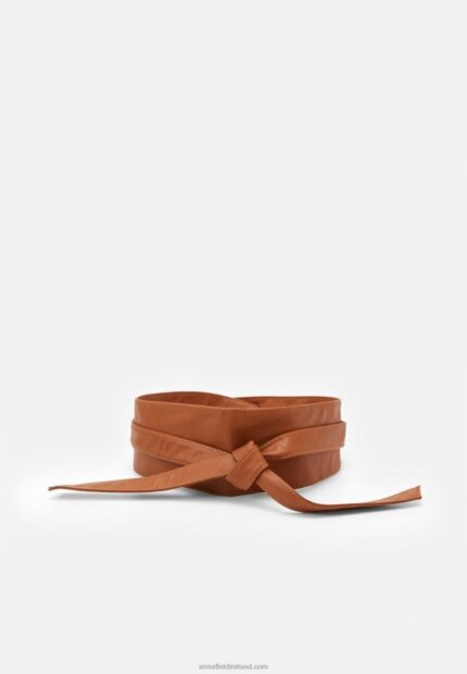 Z62T2763 Women Anna Field Waist Belt Cognac