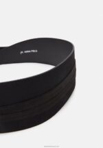 Z62T2764 Women Anna Field Waist Belt Black - Image 4