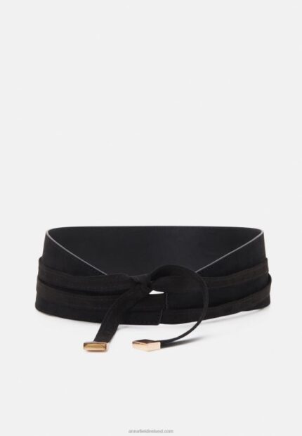 Z62T2764 Women Anna Field Waist Belt Black