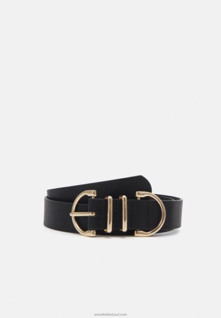 Z62T2768 Women Anna Field Waist Belt Black