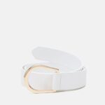 Z62T2772 Women Anna Field Waist Belt White