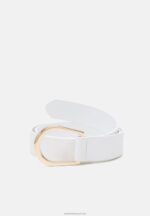 Z62T2772 Women Anna Field Waist Belt White