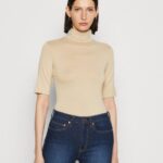 Z62T281 Women Anna Field Print T-Shirt Sand