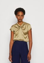 Z62T285 Women Anna Field Print T-Shirt Khaki