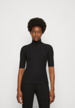 Z62T291 Women Anna Field Print T-Shirt Black