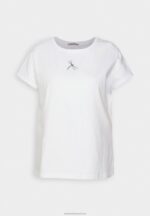 Z62T299 Women Anna Field Print T-Shirt White