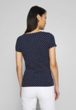 Z62T329 Women Anna Field 2Er Pack Print T-Shirt Navy/White - Image 4