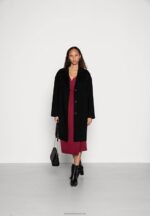 Z62T33 Women Anna Field Cocktail Dress Party Dress Dark Red - Image 2